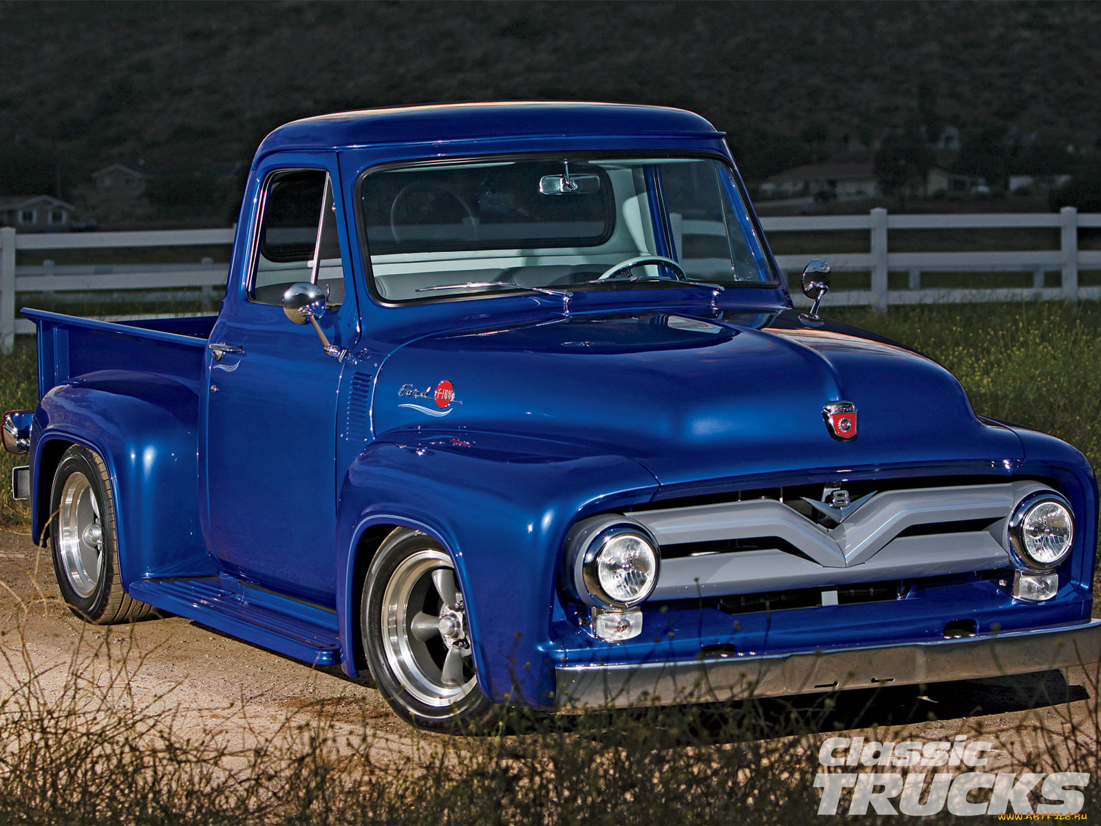 1955, ford, f100, , custom, pick, up